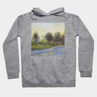 Vincent Van Gogh- Lane in Voyer d'Argenson Park at Asnieres Hoodie